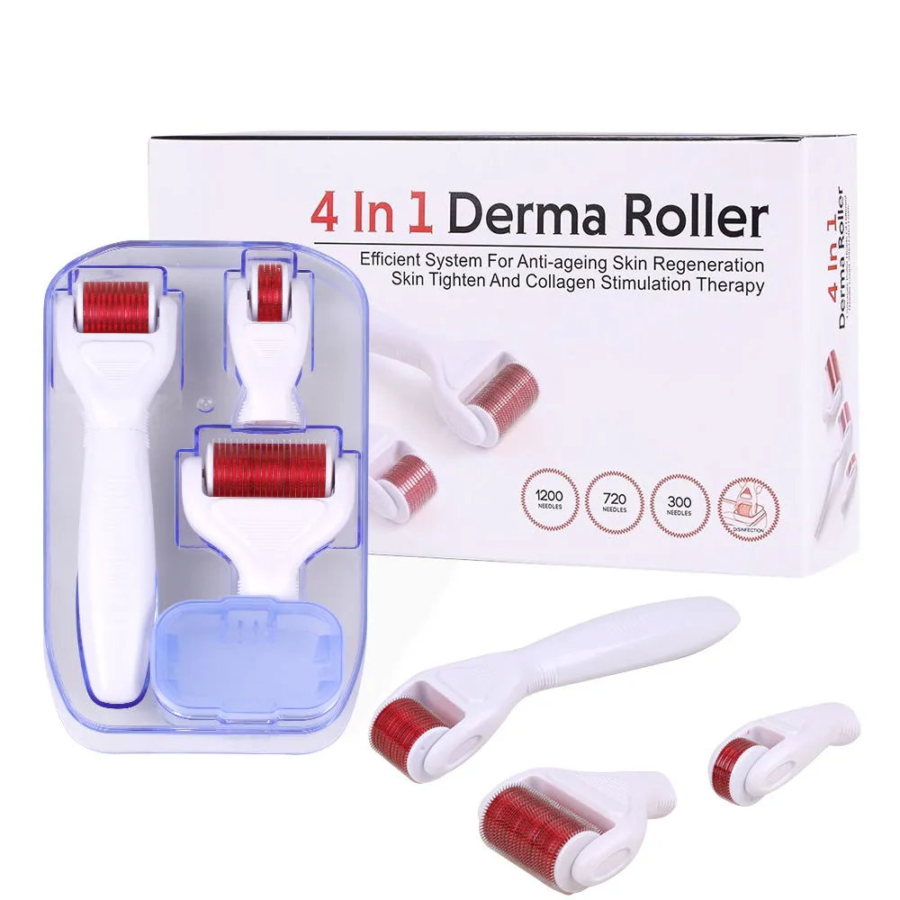 Miniatura 2 de Kit Rodillo Facial Derma Roller 4 EN 1